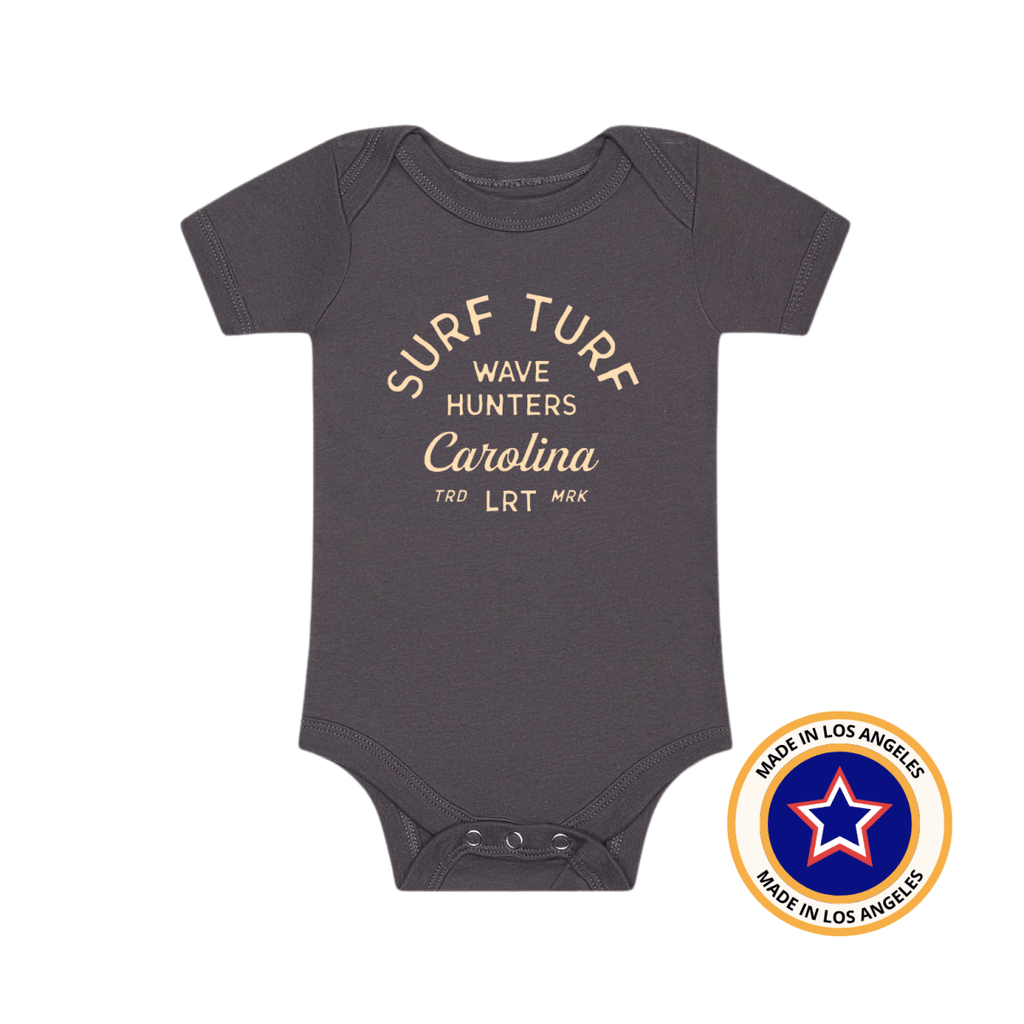 THE WAVE HUNTER ONESIE - GREY